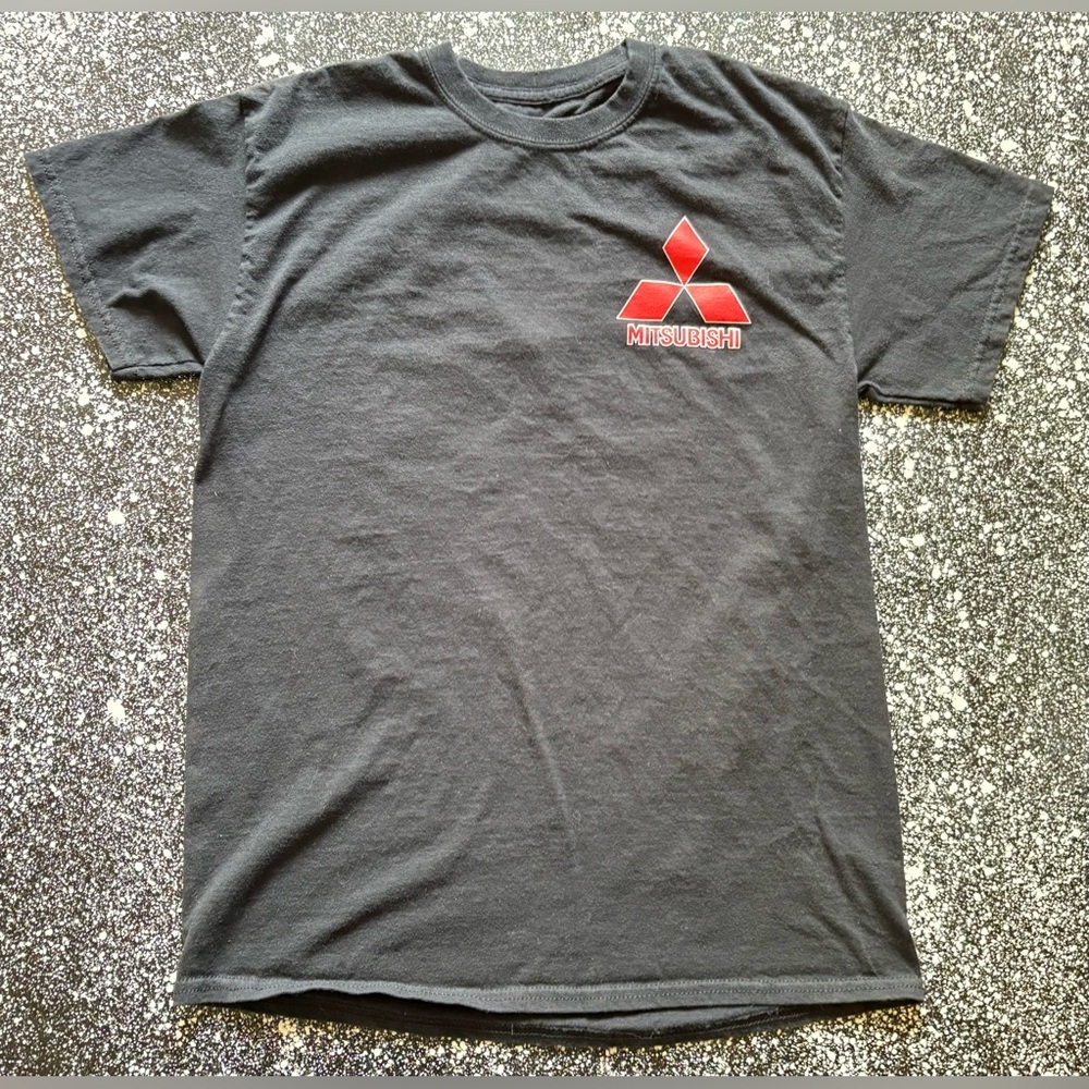 Mitsubishi 2 Sided Promo T-Shirt Adult Size Small